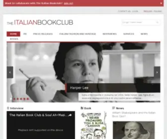 Theitalianbookclub.com(The Italian Book Club) Screenshot