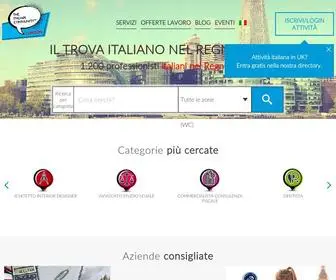 Theitaliancommunity.co.uk(The Italian Community) Screenshot