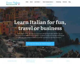 Theitalianinterpreter.co.uk(Online Italian Lessons & Italian Classes UK) Screenshot