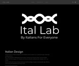 Theitallab.com(Ital Lab) Screenshot