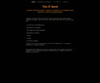 Theitnerd.ca(The it nerd) Screenshot