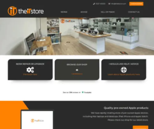 TheitStore.com(The iT Store) Screenshot