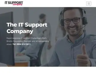 Theitsupport.co.uk(The IT Support Company) Screenshot
