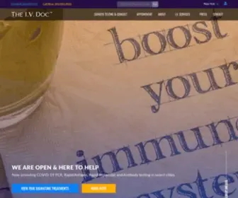 Theivdoc.com(The I.V. Doc) Screenshot