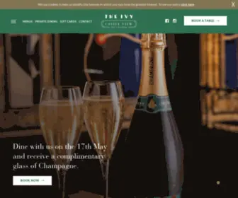 Theivyguildford.com(Guildford Restaurants) Screenshot