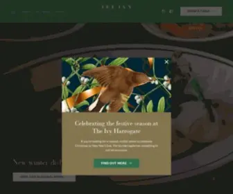 Theivyharrogate.com(The Ivy Harrogate) Screenshot