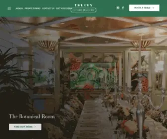 Theivyoxford.com(All Day Dining Restaurant) Screenshot