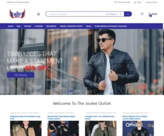 Thejacketoutlet.com(TV-Series & Movie Celebrities Leather Jackets Store) Screenshot