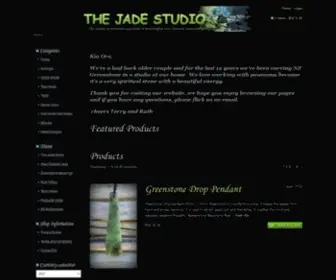 Thejadestudionz.com(Jade Pendants hand carved in New Zealand. Each piece of Greenstone) Screenshot