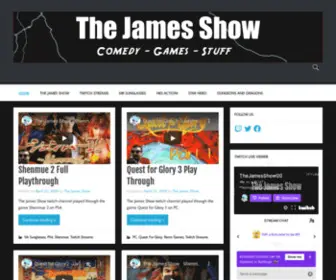 Thejamesshow.com(Thejamesshow) Screenshot