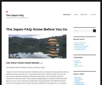 Thejapanfaq.com(Everything You Need to Know Before You Go) Screenshot