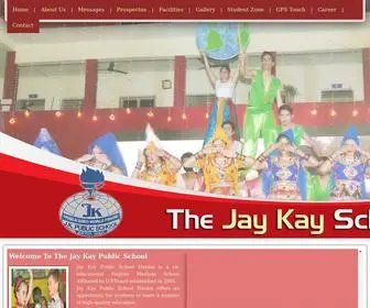 Thejaykayschool.com(The Jay Kay Public School) Screenshot