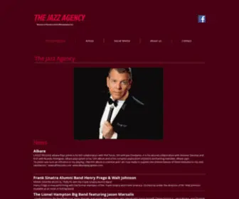 Thejazzagency.com(The Jazz Agency) Screenshot