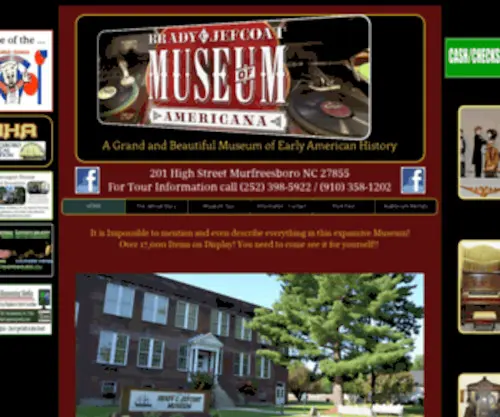 Thejefcoatmuseum.org(The Jefcoat Museum of Early American History) Screenshot