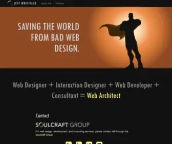 Thejeffwhitfield.com(Web Designer) Screenshot