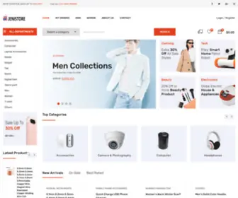 ThejeniStore.com(Mega shopping mall) Screenshot