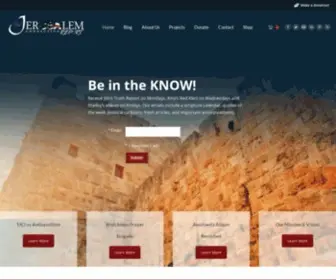 Thejerusalemconnection.us(The Jerusalem Connection Report) Screenshot