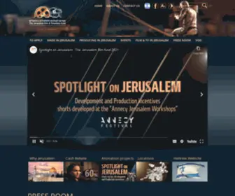Thejerusalemfilmfund.com(The Jerusalem Film & Television Fund) Screenshot
