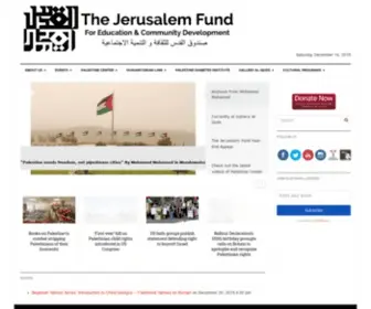 Thejerusalemfund.org(The Jerusalem Fund) Screenshot