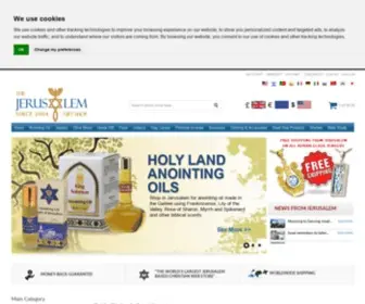 ThejerusalemGiftshop.com(Christian Gifts from The Jerusalem Gift Shop) Screenshot