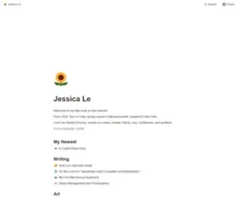 Thejessle.com(Thejessle) Screenshot