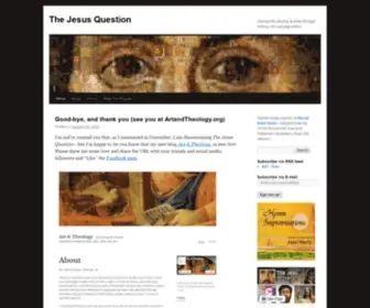 Thejesusquestion.org(The Jesus Question) Screenshot