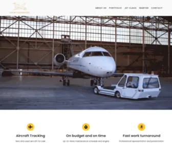 Thejetcorporation.com(New & Used Aircraft For Sale) Screenshot