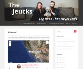 Thejeucks.com(Life with the Jeucks) Screenshot