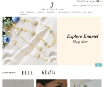 Thejewelsjar.com(Designer Silver Jewellery) Screenshot