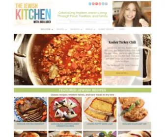 Thejewishkitchen.com(Kosher and Jewish Recipes) Screenshot