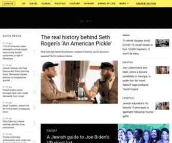 Thejewniverse.com(Jewish Telegraphic Agency) Screenshot