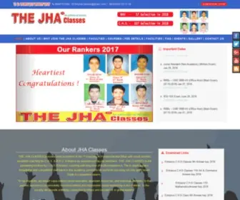 ThejHaclasses.com(The Jha Classes) Screenshot