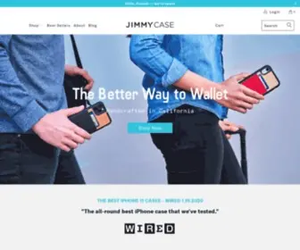 Thejimmycase.com(JIMMYCASE iPhone Wallet Cases) Screenshot