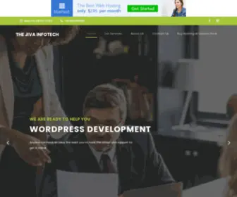 Thejivainfotech.com(The Jiva Infotech) Screenshot