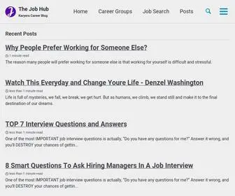 Thejobhub.com(The Job Hub) Screenshot