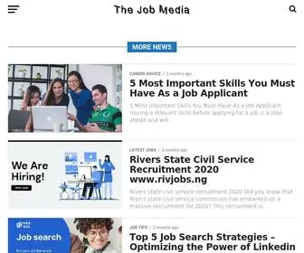 Thejobmedia.com(The Job Media) Screenshot