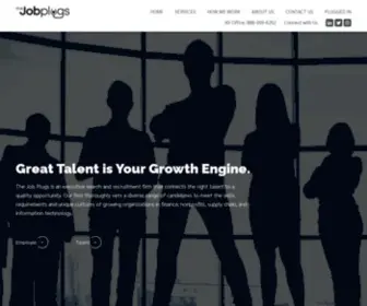 Thejobplugs.com(The Job Plugs) Screenshot