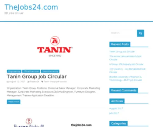 Thejobs24.com(Job Circular) Screenshot