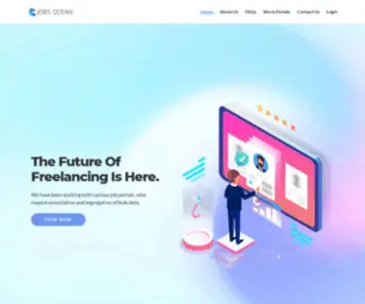 Thejobsocean.com(Freelancer's Hub) Screenshot