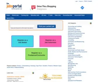 Thejobsportal.co.za(The Jobs Portal) Screenshot