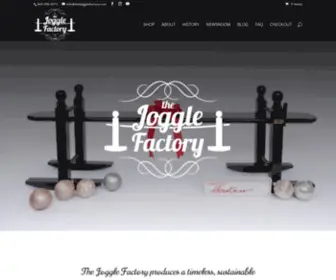 Thejogglefactory.com(Joggling Boards Charleston) Screenshot