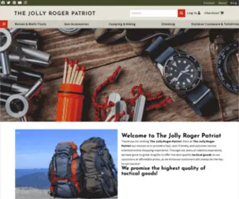 Thejollyrogerpatriot.com(Tactical Gear and Outdoor Supply) Screenshot