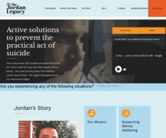 Thejordanlegacy.com(The Jordan Legacy) Screenshot