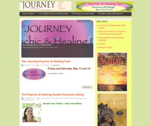 Thejourneymag.com(The Journey) Screenshot