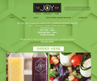 Thejoybar.com(HEALTHY FOOD) Screenshot