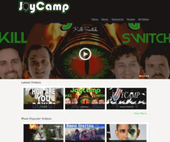 Thejoycamp.com(JoyCamp Home) Screenshot