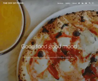Thejoyoffood.life(The Joy of Food) Screenshot
