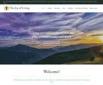 Thejoyofliving.co(The Joy of Living) Screenshot