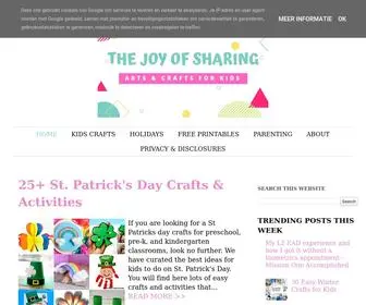 Thejoysharing.com(The Joy of Sharing) Screenshot