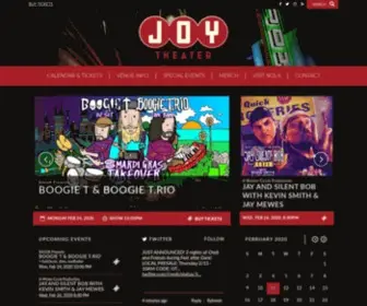 Thejoytheater.com(The Joy Theater) Screenshot